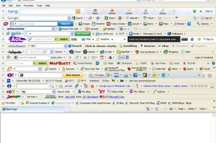 toolbars